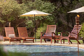 Teak Wood Lounge Chair