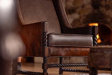 Leather Lounge Chair